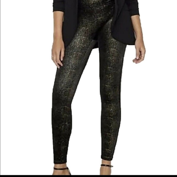 spanx sparkle leggings